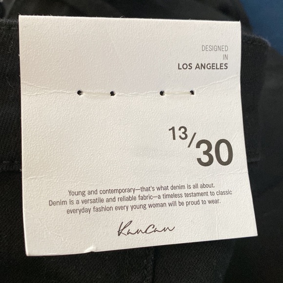 KanCan black, bootcut, stretchy denim - NWT - Picture 5 of 6